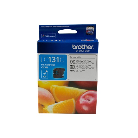 Brother LC131C Cyan Ink Cartridge