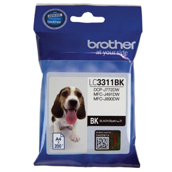 Brother LC3311BK Black Ink Cartridge