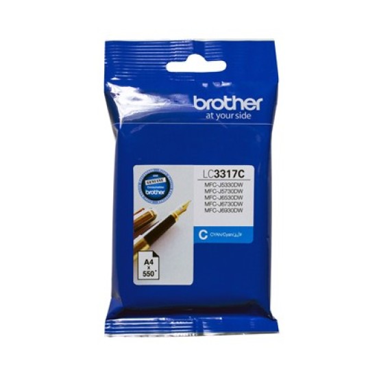 Brother LC3317C Cyan Ink Cartridge