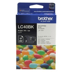 Brother LC40BK Black Ink Cartridge