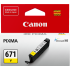 Canon CLI671Y Yellow Ink Cartridge 