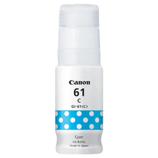 Canon GI61C PIXMA MegaTank Ink Bottle Cyan