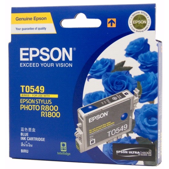 Epson T0549 Blue Ink Cartridge