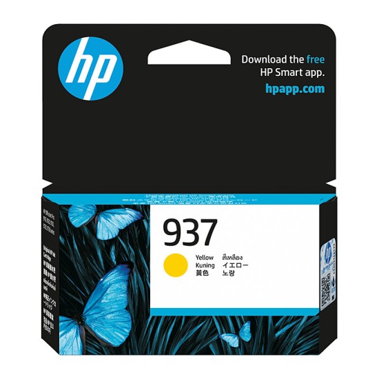 HP 937 Yellow Original Ink Cartridge