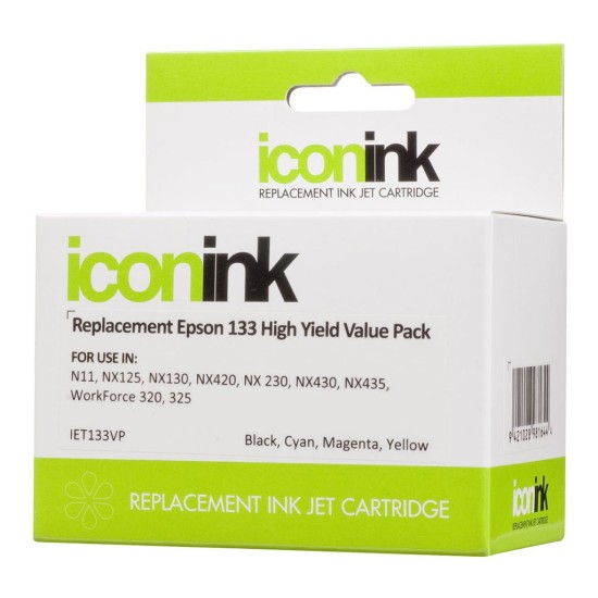 Compatible Icon Epson 133 Ink Cartridge - Value Pack