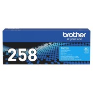 Brother TN258C Cyan Standard Toner.