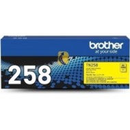 Brother TN258Y Yellow Standard Toner.