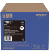 Brother TN851BK Black Toner Cartridge.