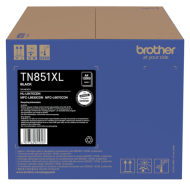 Brother TN851XLBK Black Toner Cartridge.