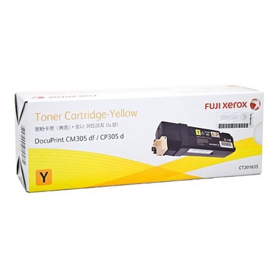 Fuji Xerox CT201635 Yellow Toner Cartridge