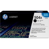 HP 504X High Yield Black Toner Cartridge (CE250X)