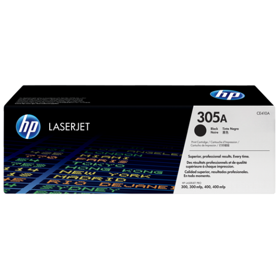 HP 305A Black Toner Cartridge (CE410A)