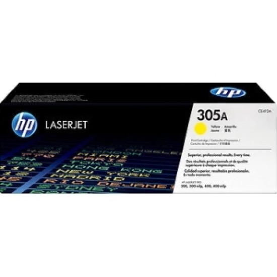 HP 305A Yellow Toner Cartridge (CE412A)