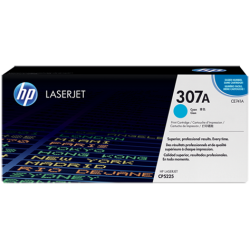 HP 307A Cyan Toner Cartridge (CE741A)