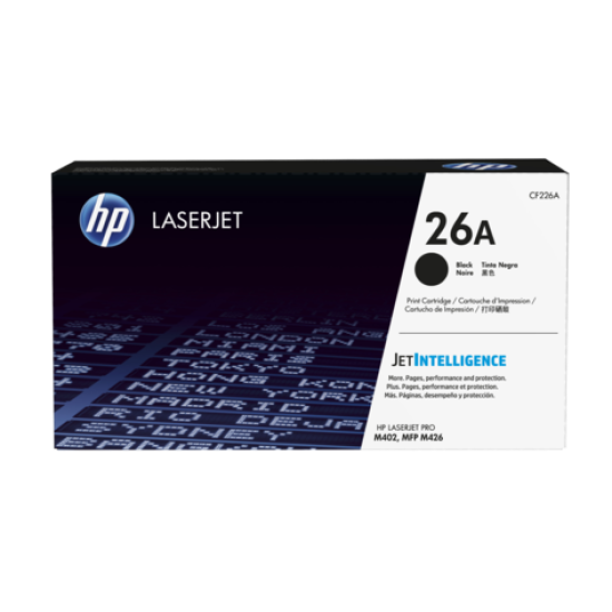 HP 26A Black Toner Cartridge (CF226A)