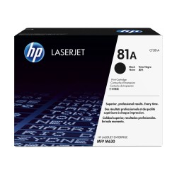 HP 81A Black Toner Cartridge (CF281A)