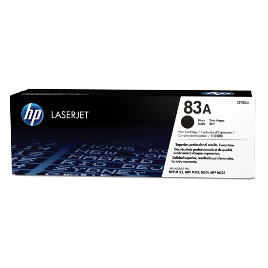 HP 83A Black Toner Cartridge (CF283A)