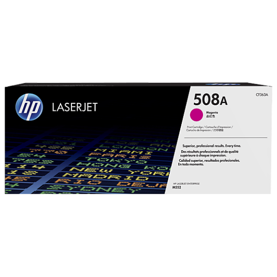 HP 508A Magenta Toner Cartridge (CF363A)