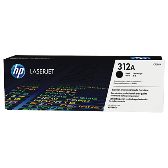 HP 312A Black Toner Cartridge (CF380A)