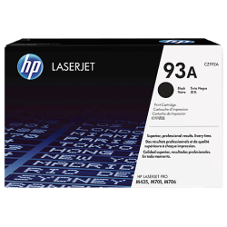 HP 93A Black Toner Cartridge (CZ192A)