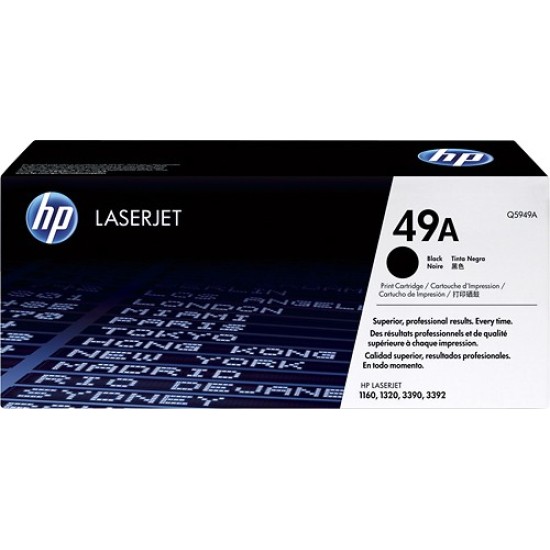 HP 49A Black Toner Cartridge (Q5949A)