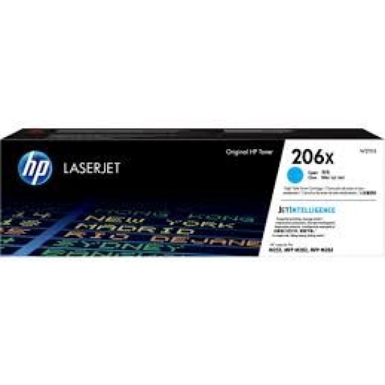 HP 206X Cyan High Yield Toner Cartridge