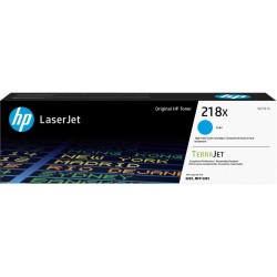 HP 218X Original High Yield Laser Toner Cartridge - Cyan 