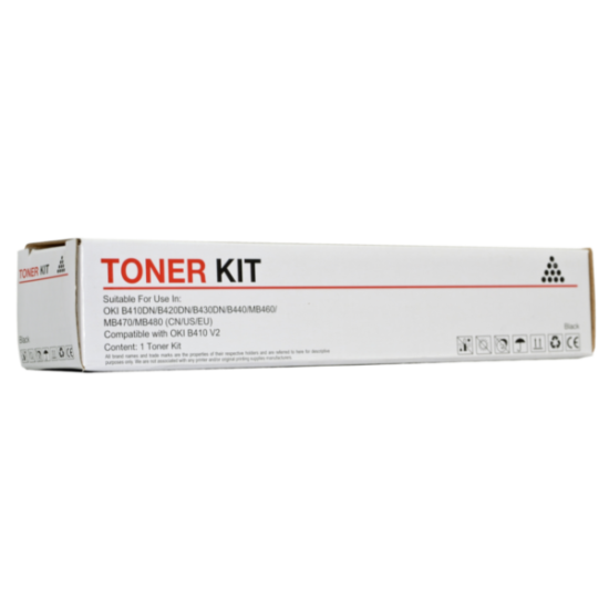 Compatible Icon Oki 43979103 Black Toner Cartridge (B410TONE)