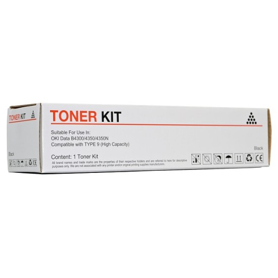 Compatible Icon Oki 43979203 Black Toner Cartridge (B430TONE)