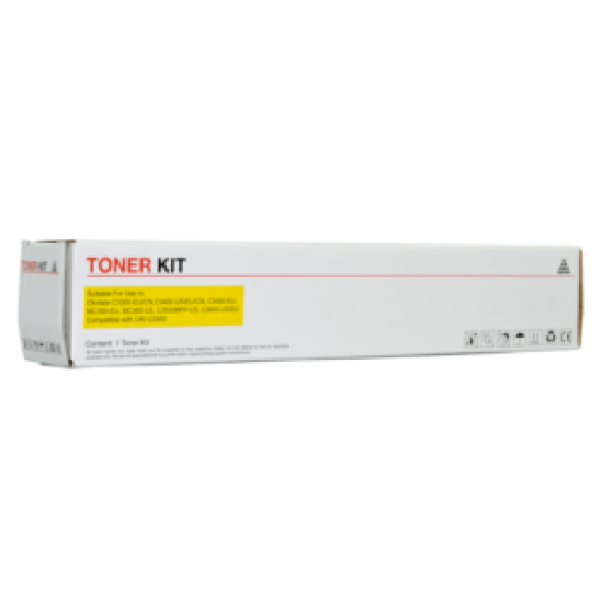 Compatible Icon Oki C3300/C3600 Yellow Toner Cartridge