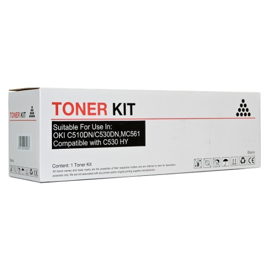 Compatible Icon Oki C5800/C5900 Black Toner Cartridge