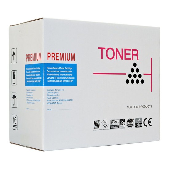 Compatible Icon HP 45A/42X/38A/39A Black Toner